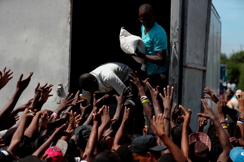 Humanitarian Crisis Increases In Haiti As Anti-government Protests Grip ...