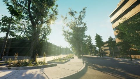 Applied Intuition's simulator for testing the perception system of self-driving cars is designed to replicate real-world conditions.
