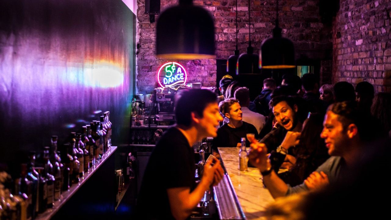 <strong>16. Three Sheets, London: </strong>This stripped-down East London venue has just three cocktail sections, hosting three drinks each based on strength and flavor. 