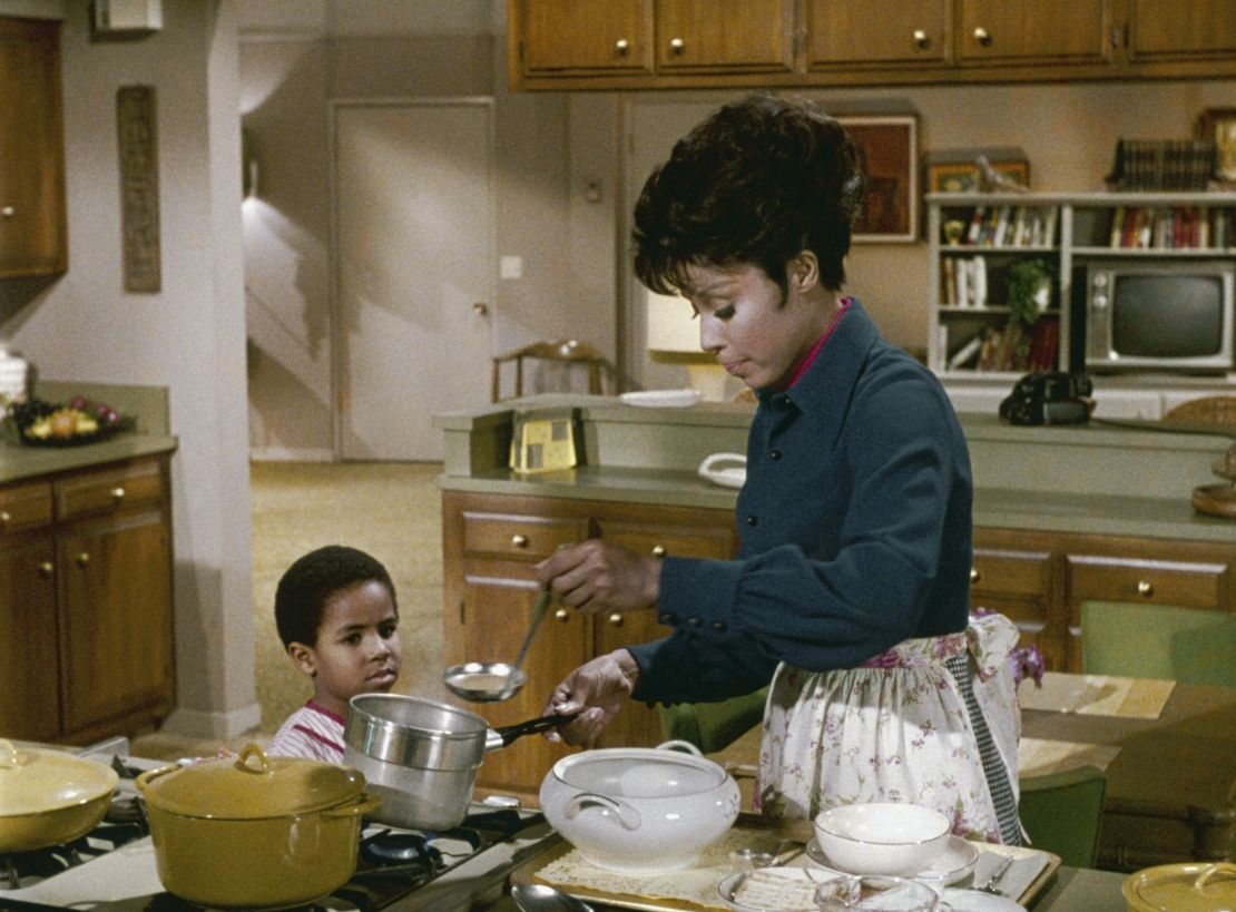 Marc Copage as Corey Baker and Diahann Carroll as Julia Baker in 'Julia' (Photo by NBC/NBCU Photo Bank via Getty Images)
