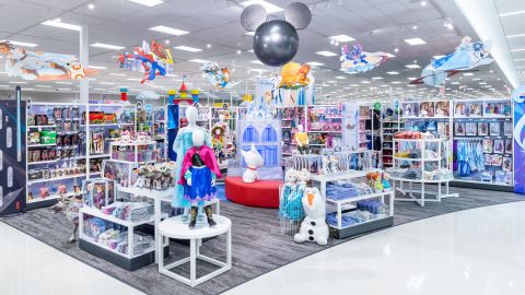 The Disney "shop-in-shop" experience at Target.