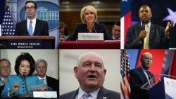 Trump cabinet grid new