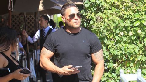 Ronnie Ortiz-Magro is seen on October 3, 2019 in Los Angeles.  