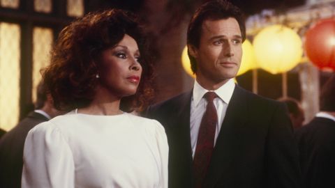 Carroll in 'Dynasty' in 1987. (Photo by Walt Disney Television via Getty Images Photo Archives/Walt Disney Television via Getty Images)
