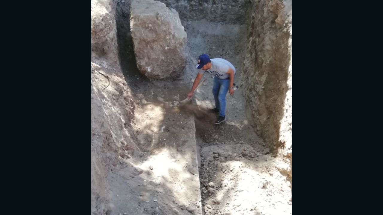A photo released by Egypt's Ministry of Antiquities shows the newly discovered tomb.