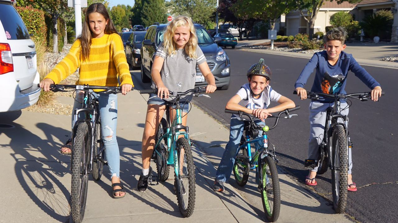 From left to right: Hope Claiborne, Makenna Rogers, Logan Hultman and Kashton Claiborne.