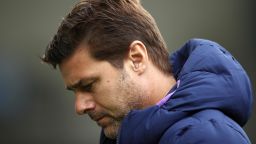 BRIGHTON, ENGLAND - OCTOBER 05: Mauricio Pochettino, Manager of Tottenham Hotspur reacts prior to the Premier League match between Brighton & Hove Albion and Tottenham Hotspur at American Express Community Stadium on October 05, 2019 in Brighton, United Kingdom. (Photo by Bryn Lennon/Getty Images)