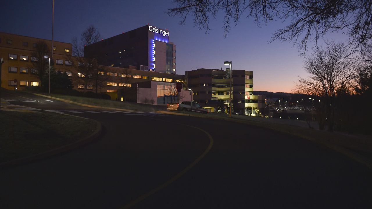 Geisinger Medical Center in Danville, Pennsylvania, some 70 miles north of Harrisburg.
