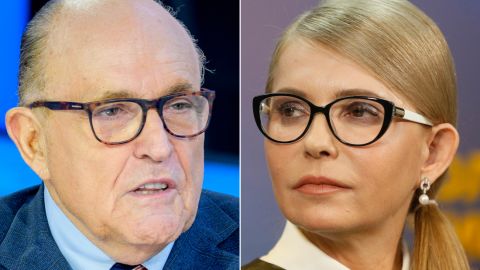 Rudy Giuliania and Yulia Tymoshenko met in December 2018