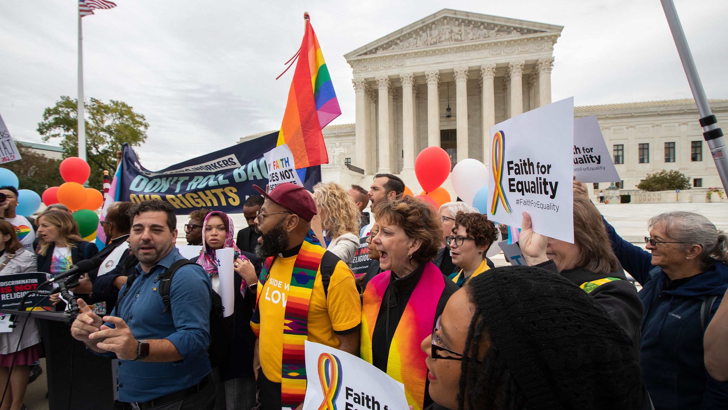 Historic Supreme Court arguments Tuesday in LGBTQ workplace rights