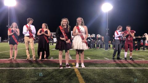 On Friday night, Milford High School crowned their "Homecoming Royalty," a gender neutral term the school has adopted. 