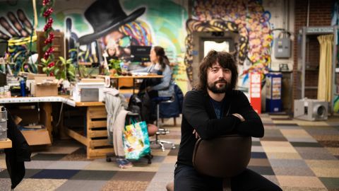Tom Szaky, founder and CEO of TerraCycle, convinced Procter & Gamble, Unilever, Nestlé and other large consumer goods makers to launch a new shopping service using reusable packaging. (Mark Kauzlarich for CNN)