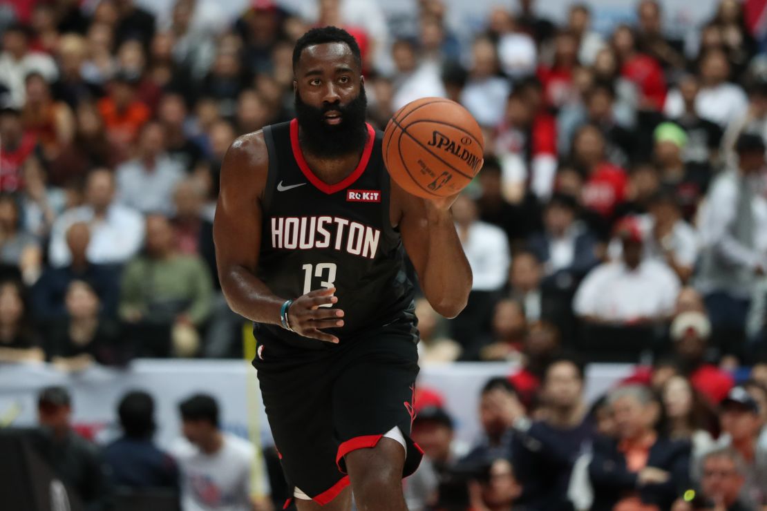 James Harden said the Houston Rockets was not distracted by off-court issues. 