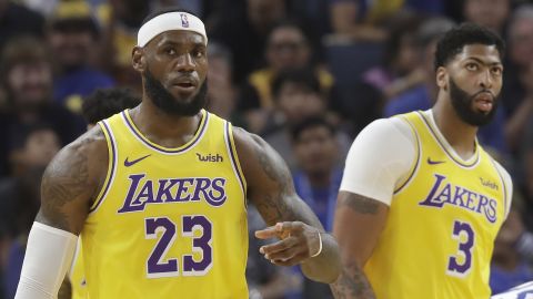 The Los Angeles Lakers are due to play Brooklyn Nets in Shanghai on Thursday and Shenzhen on Saturday.