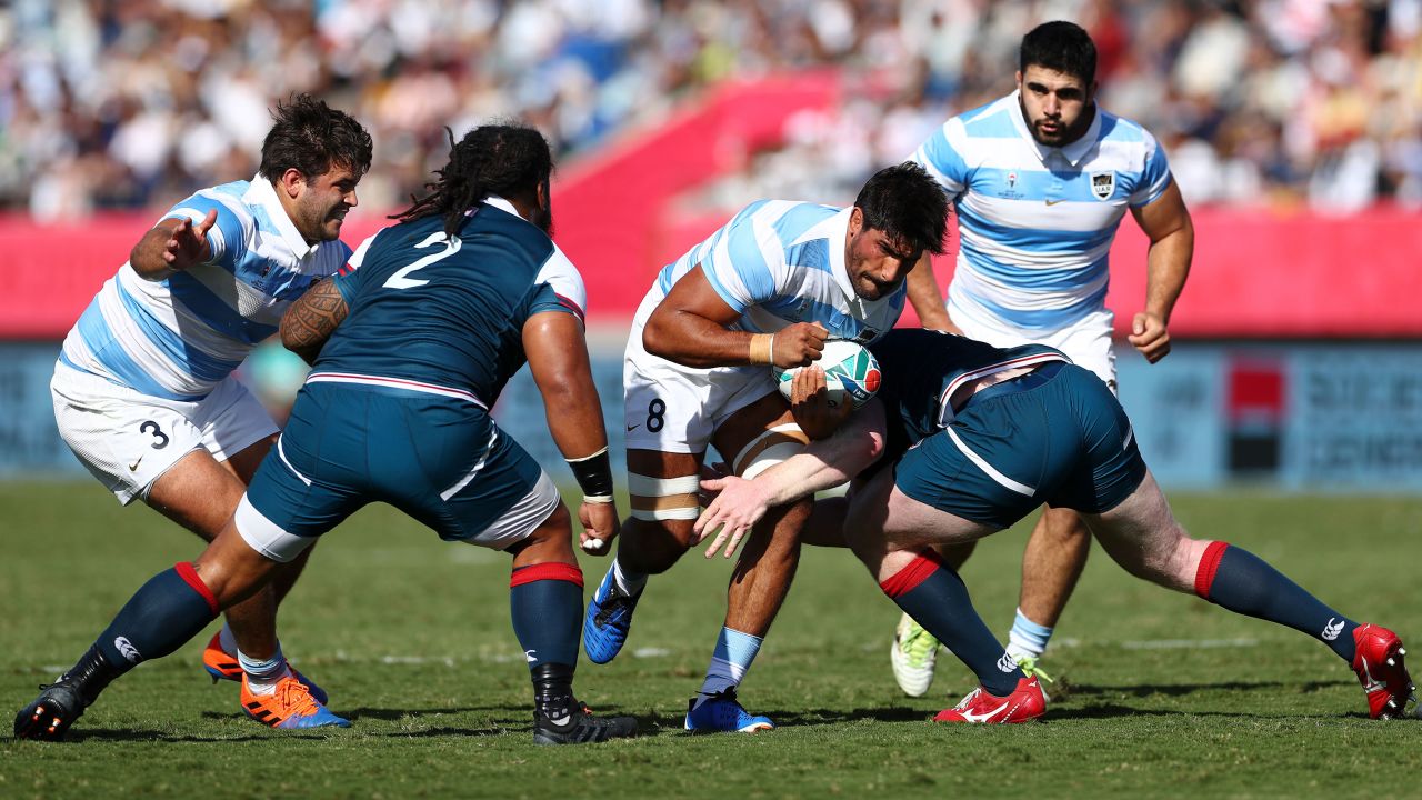 Argentina confirmed its spot in the 2023 Rugby World Cup in France with a 47-17 win over USA, ensuring it finished third in Pool C. 