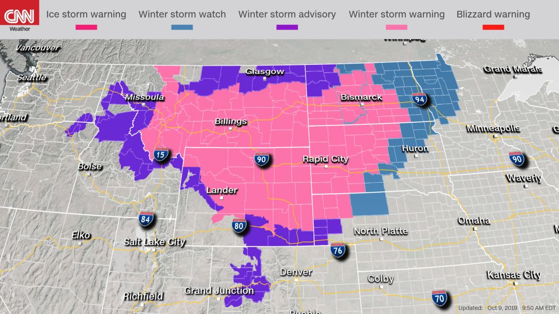 Snowstorm: A major temperature plunge and historic snowfall are likely ...