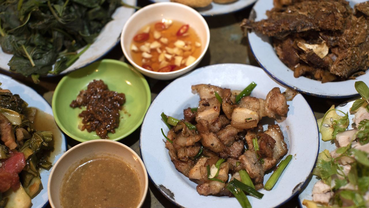 Family style is the best way to dine at 37 Nam Trang if you're with others.