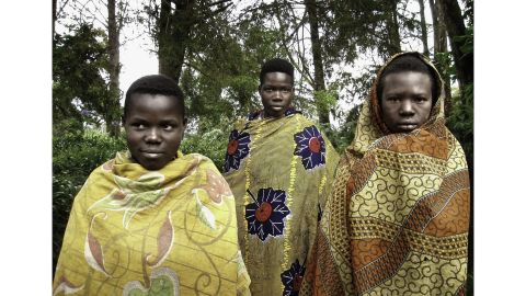 "Women from Mutura" by Gadi. Age 14, 2005.