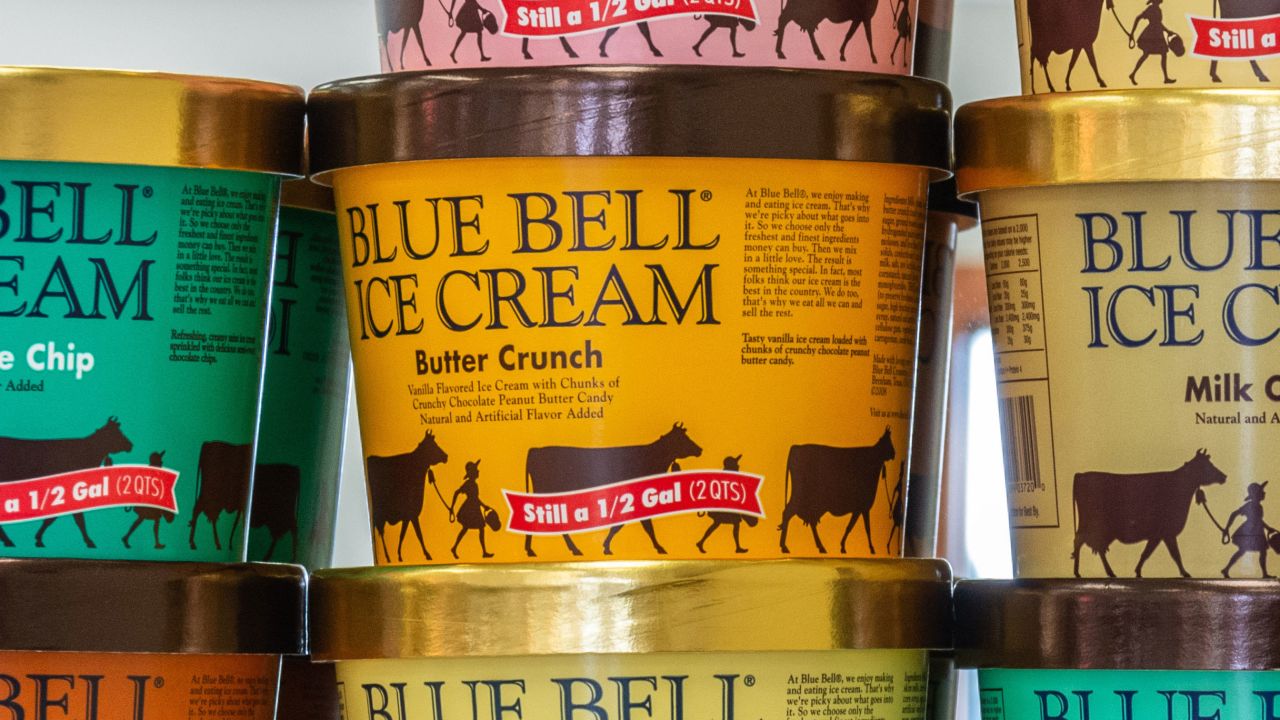 Blue Bell recalls a batch of its ‘Butter Crunch Ice Cream’ for having a