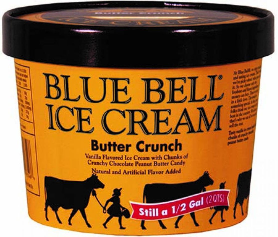 Blue Bell recalls a batch of its ‘Butter Crunch Ice Cream’ for having a