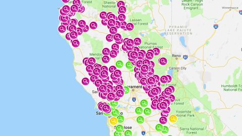 California power outages