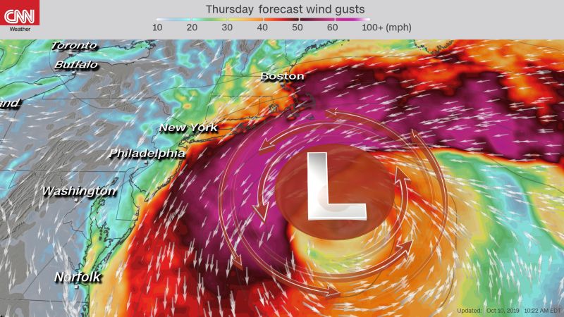 Nor'easter Will Snarl Air Travel For Days And Bring Flooding To The ...