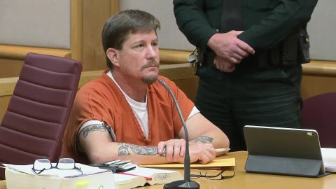 Michael Drejka sits in court during his sentencing hearing Thursday.