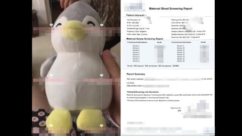 An online agent offering sex tests to pregnant women in China encourages her customers to hide their blood sample in a plush animal. To advertise her services, she posts the results of past tests on Weibo.