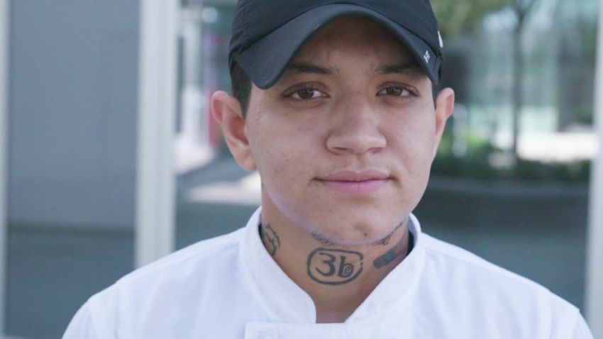 LGBT homeless youth are over-represented in cities across the US, but 25-year-old Gabriel Rondon is finding a way out of that statistic by learning to cook.