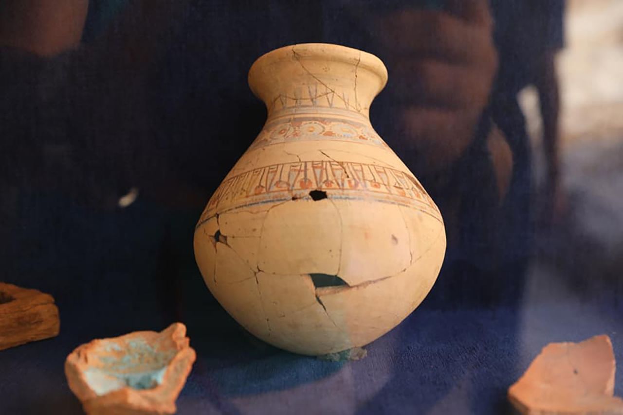 The excavation team uncovered 30 workshops used to produce items such as pottery, which were placed in the royal tombs dotting the surrounding valleys.