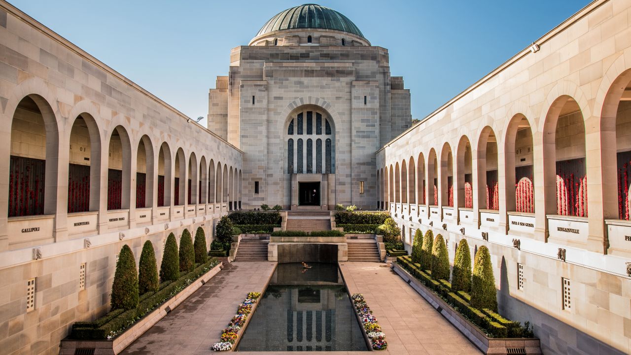 The Australian War Memorial was built in the Art Deco style.