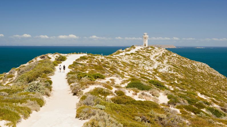 <strong>Cape Spencer: </strong>The cape and its famous lighthouse are on South Australia's Yorke Peninsula.