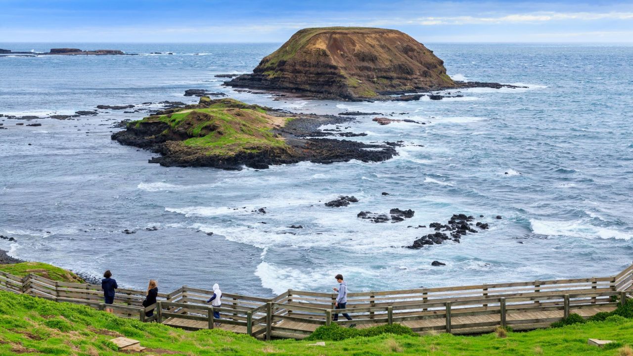 "The Nobbies" is a part of Phillip Island known for its seal habitat.