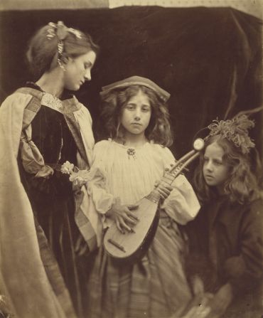 "A Minstrel Group" (1867) by Julia Margaret Cameron.