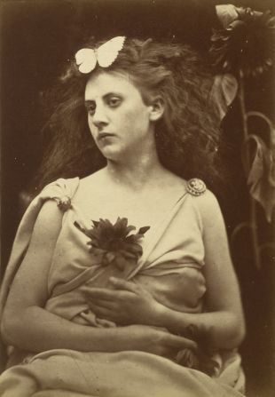 "The Sunflower" (early 1870s) by Julia Margaret Cameron.