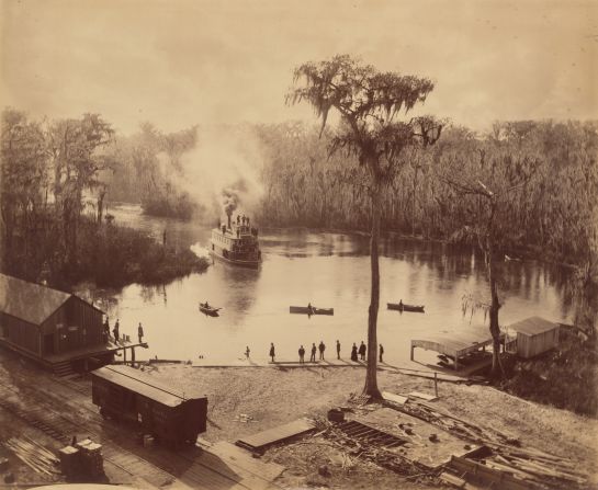 "Silver Springs, Florida" (c. 1886) by George Barker.