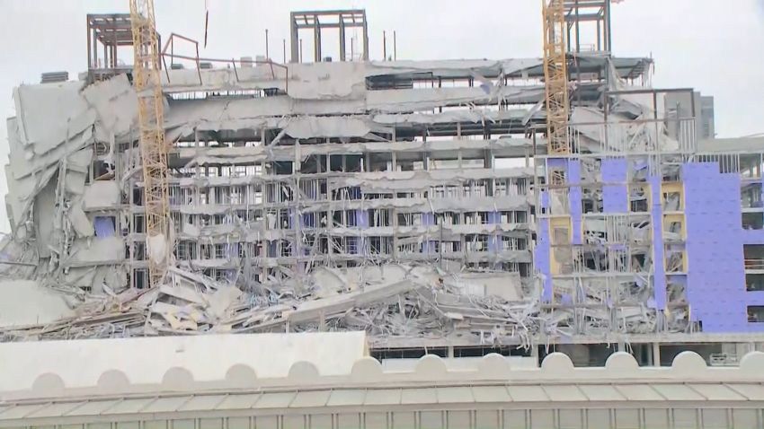 hard rock construction collapse new orleans