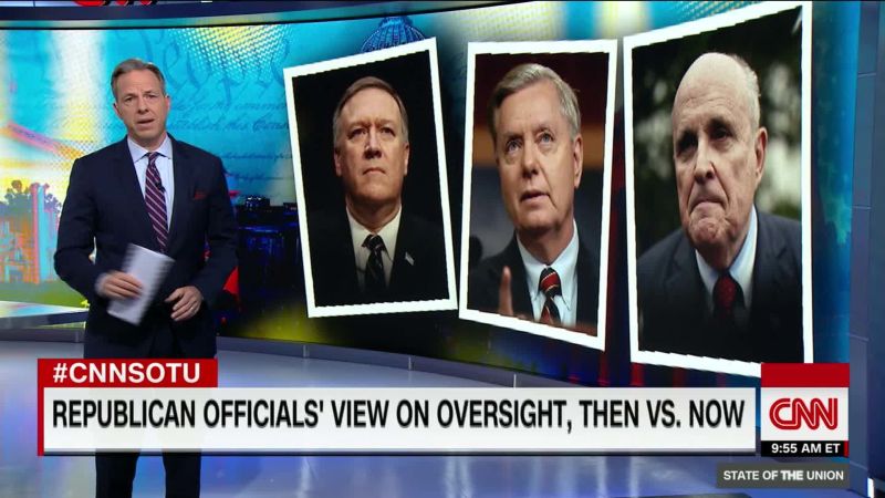 Republican Officials View On Oversight Then Vs Now Cnn Politics 