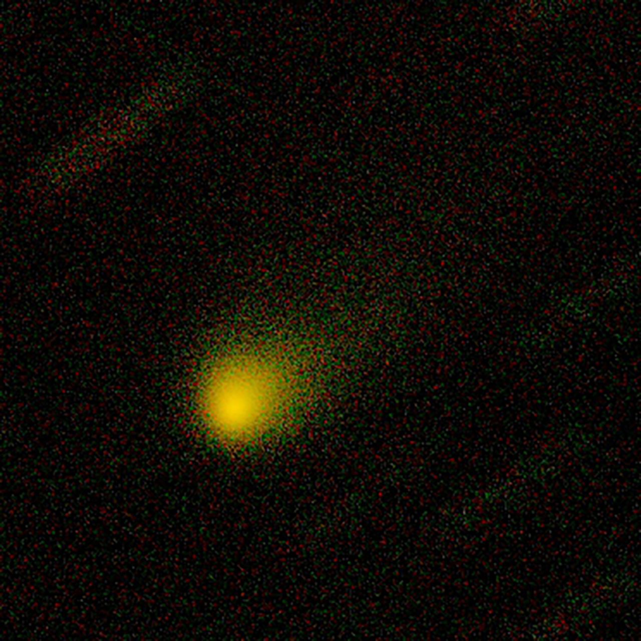 This is a two-color composite image of comet 2I/Borisov captured by the Gemini North telescope on September 10.