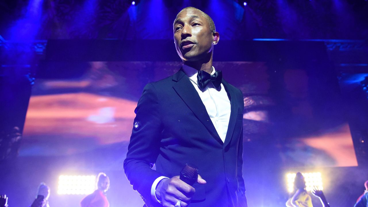 Pharrell Williams performs during Rihanna's 5th Annual Diamond Ball in New York City on September 12, 2019.