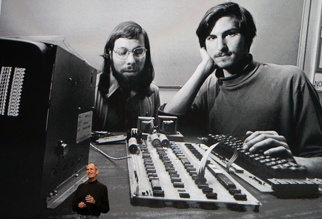 Steve Jobs has long been associated with turtlenecks.