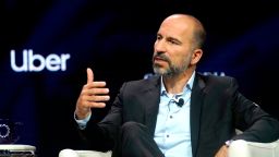 NEW YORK, NEW YORK - SEPTEMBER 24: Dara Khosrowshahi, CEO, UBER, speaks onstage during the 2019 Concordia Annual Summit - Day 2 at Grand Hyatt New York on September 24, 2019 in New York City. (Photo by Riccardo Savi/Getty Images for Concordia Summit)