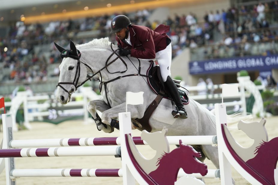Al Shaqab also acts as a stop for the lucrative Longines Global Champions Tour show jumping circuit, with the world's leading riders battling it out for the win.