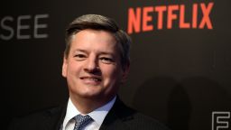 BEVERLY HILLS, CA - MAY 08:  Netflix Chief Content Officer Ted Sarandos arrives at Netflix's "House Of Cards" For Your Consideration Event at the Netflix FYSee Space on May 8, 2017 in Beverly Hills, California.  
