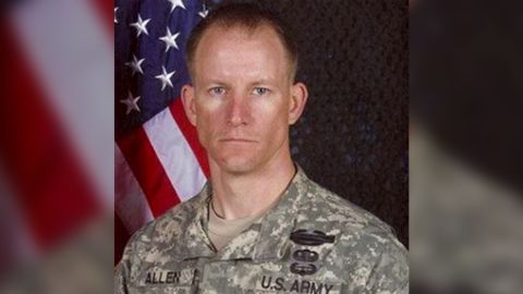 Mark Allen was one of several soldiers wounded in the search for Bowe Bergdahl.