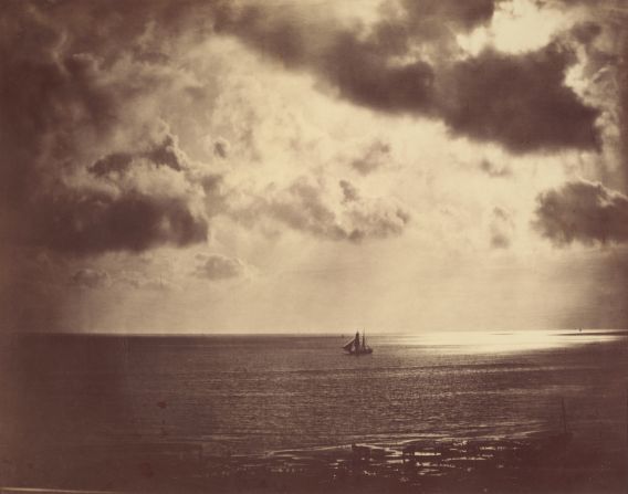 "Brig on the Water" (1856) by Gustave Le Gray.