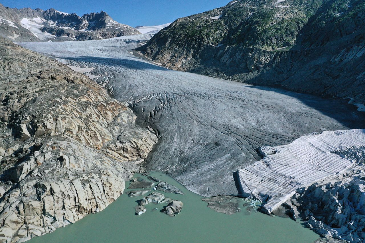 Switzerland has lost more than 500 glaciers since 1900.