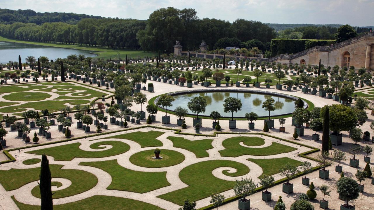 Hotel views will include the parterre outside the palace's Orangery.