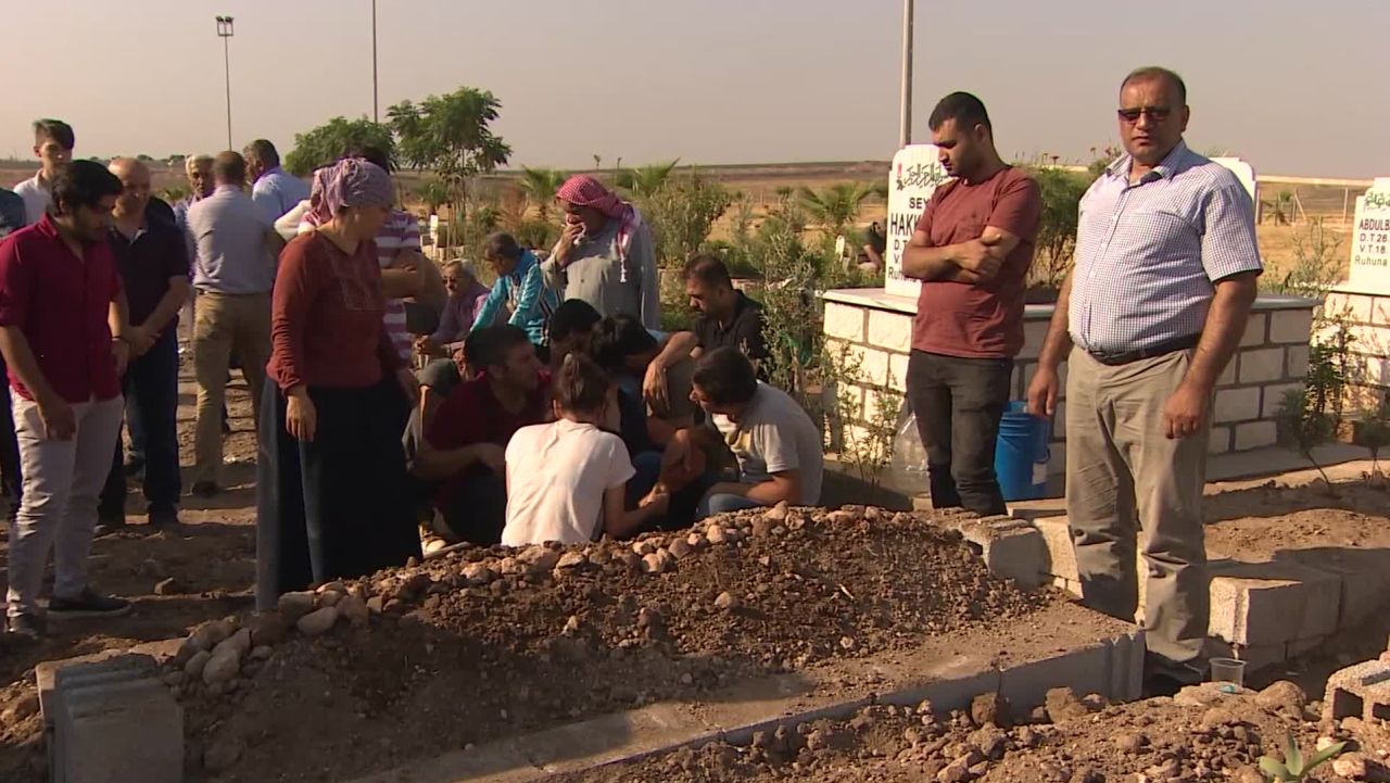 funeral syria turkish border