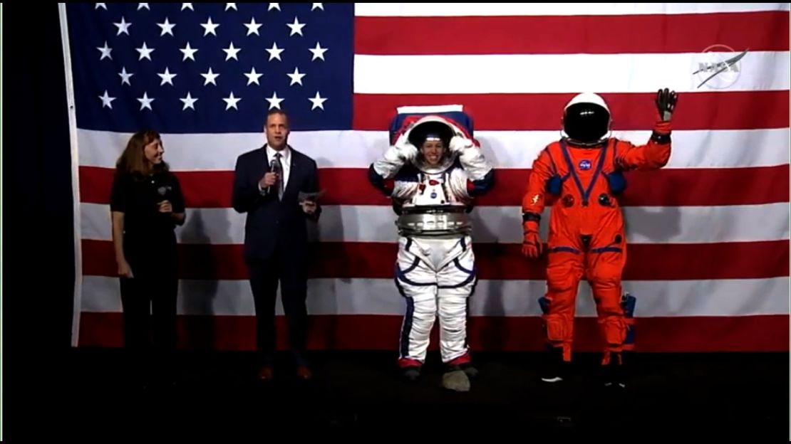 The unveiling of both new suits.